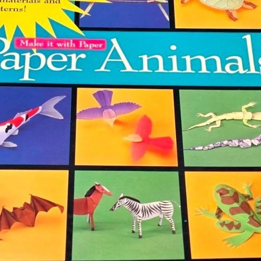 Paper Animals by Michael G LaFosse Signed with Origamido Studio Provenance